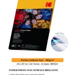 Camera accessory KODAK  180gsm 9.1 mil Glossy A4x25 