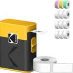 Printerid KODAK  M50 Label Era Instant Label Printer Cartridge Bundle ( + 13 Rolls) Yellow 