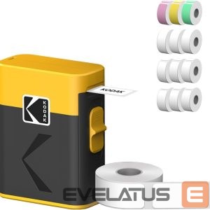 Printerid KODAK  M50 Label Era Instant Label Printer Cartridge Bundle ( + 13 Rolls) Yellow 