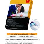 Camera accessory KODAK  Ultra Premium Photo Paper 280g High Gloss 10 x 15 cm 60 Sheets 