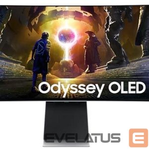 Монитор Samsung  Monitor||34"|Gaming/Smart/Curved/21 : 9|Panel OLED|3440x1440|21:9|175Hz|0.03 ms|Speakers|Swivel|Height adjustable|Tilt|LS34DG850SUXDU 