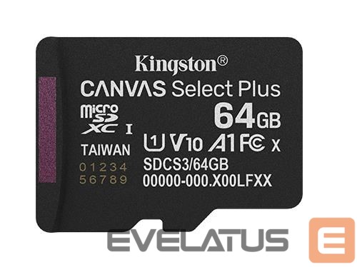 Other Computer Accessory Kingston MEMORY MICRO SDXC 64GB UHS-I/SDCS3/64GBSP