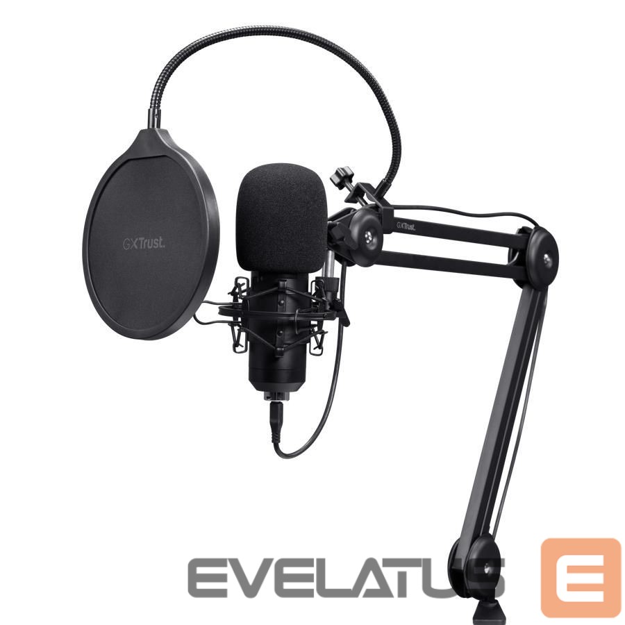 Kõrvaklapid mikrofoniga Trust MICROPHONE GXT270 EMITA II +/BLACK 25770