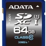 Muu arvutitarvik ADATA  MEMORY SDXC 64GB CLASS10/ASDX64GUICL10-R 