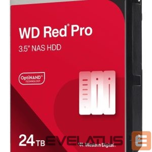 Жесткий диск HDD Western Digital  HDD||Red Pro| 24 TB|Serial ATA|7200 RPM|3.5 "|WD241KFGX 