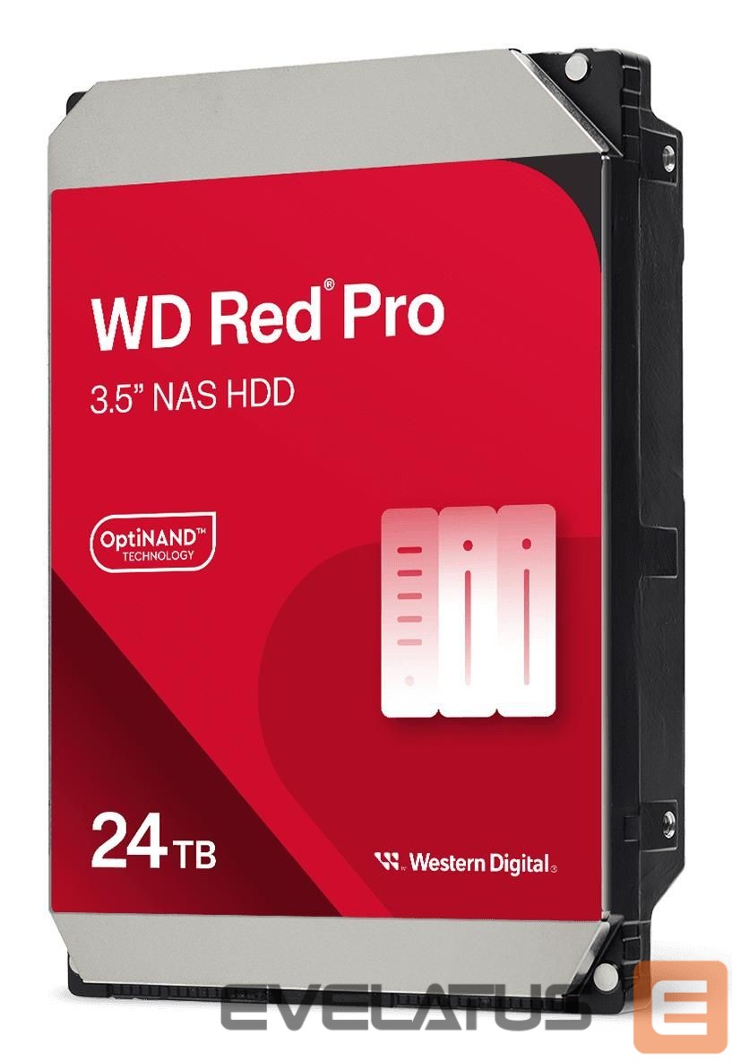 Жесткий диск HDD Western Digital HDD||Red Pro| 24 TB|Serial ATA|7200 RPM|3.5 "|WD241KFGX