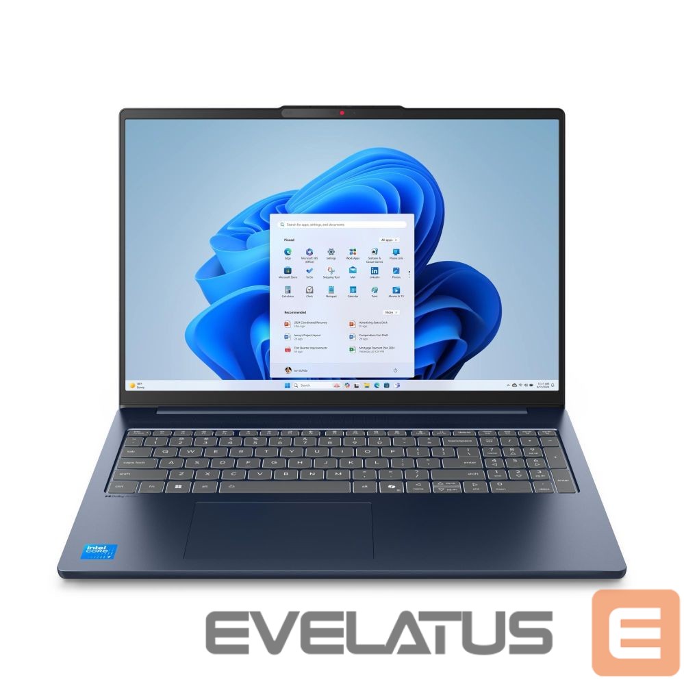 Портативный компьютер Lenovo Notebook||IdeaPad|Slim 5 16IRH10|CPU Intel® CoreT i5|i5-13420H|16 "|1920 x 1200 pixels|RAM 16 GB|DDR5-SDRAM|SSD 1000 GB|Discrete graphics Not available|On-board graphics Yes|Numeric keypad Yes|Keyboard language English|Colour Blue|Weight 1.81 kg|5600 MHz|83HS0035RM