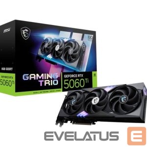 Графическая карта / Видеокарты MSI  Graphics Card||NVIDIA|GeForce RTX 5060 Ti|8 GB|GDDR7|128 bit|PCI Express x16 5.0|Active|RTX5060TI8GGAMTRIOOC 