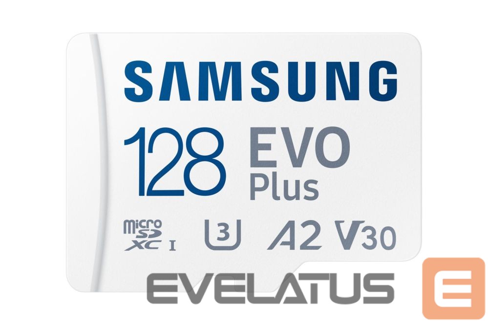 Muu arvutitarvik Samsung MEMORY MICRO SDXC EVO+ 128GB/V30 W/A MB-MC128SA/EU