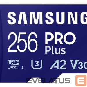 Muu arvutitarvik Samsung  MEMORY MICRO SDXC PRO+ 256GB/W/ADAPT. MB-MD256SA/EU 