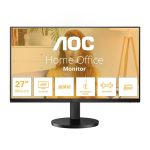 Monitors AOC  LCD Monitor||27 "|3840 x 2160 pixels|4K Ultra HD|Native aspect ratio 16:9|LED|Flat|U27B3AF 