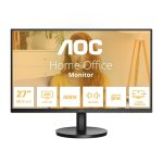 Monitor AOC  LCD Monitor||27 "|3840 x 2160 pixels|4K Ultra HD|Native aspect ratio 16:9|LCD|Flat|U27B3A 