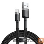 Cable Baseus  Baseus Cafule cable USB-C 3A 0.5m (Gray+Black) 
