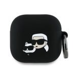Other goods Karl Lagerfeld  Karl Lagerfeld Silicone Karl&Chaupette Head 3D Case for AirPods 4 - Black 