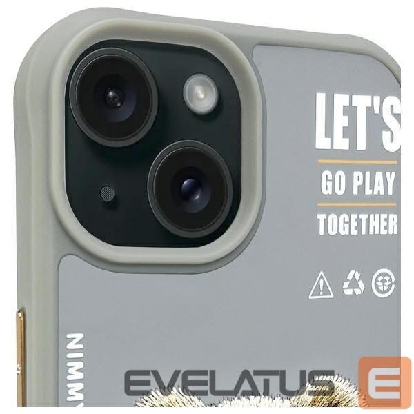 Other goods Nimmy Nimmy Cool&Cute 2.0 Bear Case for iPhone 15 - Gray