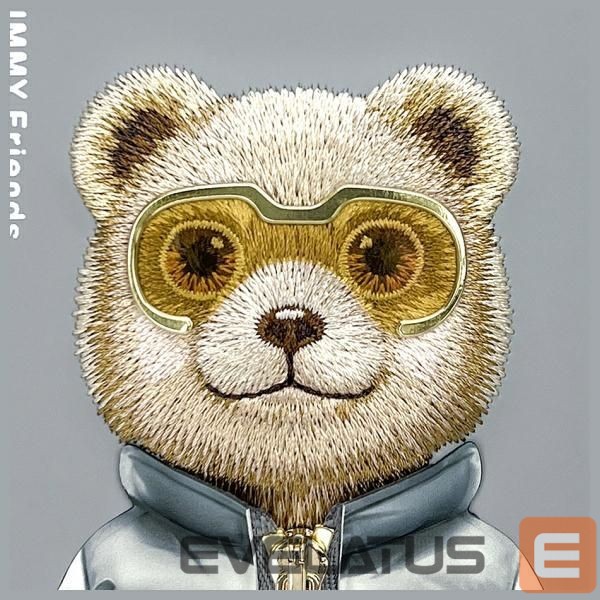 Other goods Nimmy Nimmy Cool&Cute 2.0 Bear Case for iPhone 15 - Gray