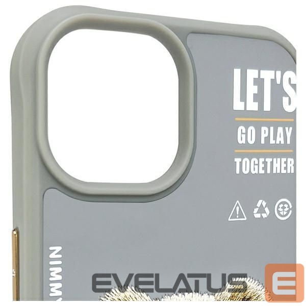 Other goods Nimmy Nimmy Cool&Cute 2.0 Bear Case for iPhone 15 - Gray