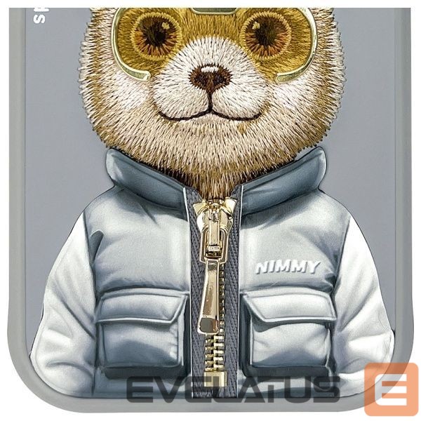 Other goods Nimmy Nimmy Cool&Cute 2.0 Bear Case for iPhone 15 - Gray