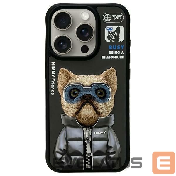 Muud kaubad Nimmy Nimmy Cool&Cute 2.0 Case for iPhone 15 Pro - Black