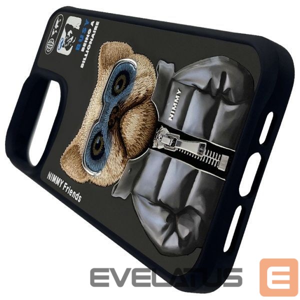 Muud kaubad Nimmy Nimmy Cool&Cute 2.0 Case for iPhone 15 Pro - Black