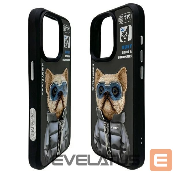 Muud kaubad Nimmy Nimmy Cool&Cute 2.0 Case for iPhone 15 Pro - Black