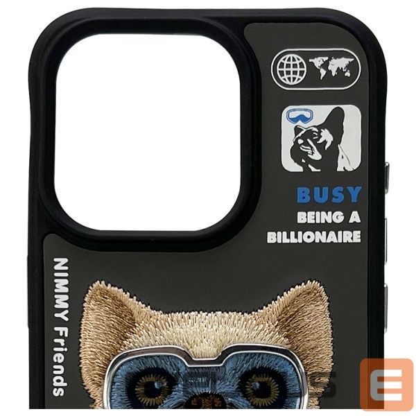 Muud kaubad Nimmy Nimmy Cool&Cute 2.0 Case for iPhone 15 Pro - Black