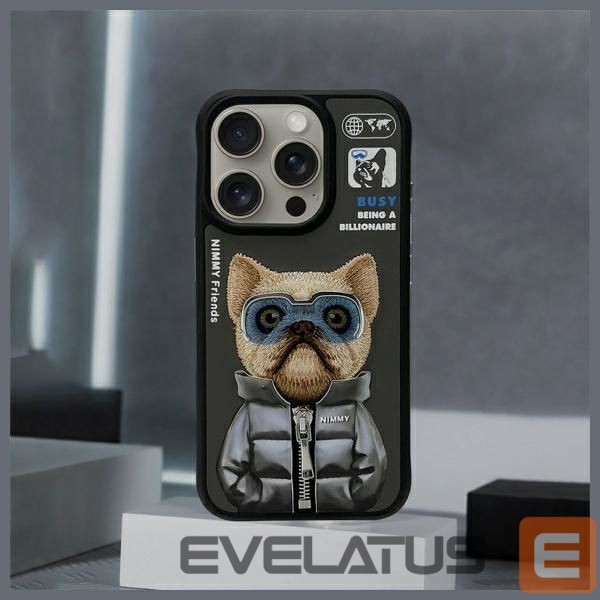 Muud kaubad Nimmy Nimmy Cool&Cute 2.0 Case for iPhone 15 Pro - Black