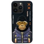 Muud kaubad Nimmy  Nimmy Cool&Cute 2.0 Monkey Case for iPhone 15 Pro - Black 