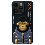 Muud kaubad Nimmy  Nimmy Cool&Cute 2.0 Monkey Case for iPhone 15 Pro Max - Black 