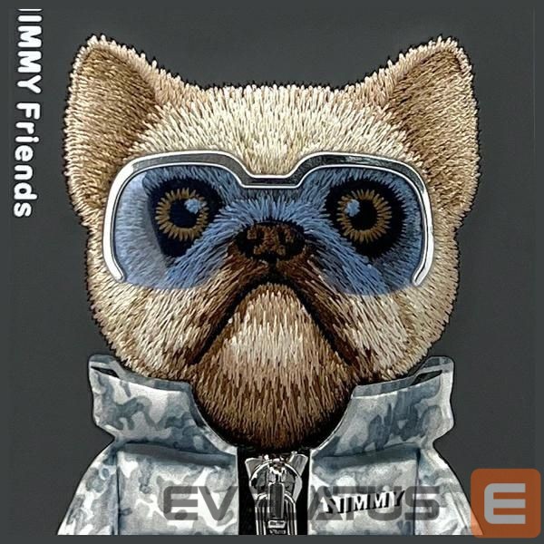 Muud kaubad Nimmy Nimmy Cool&Cute 2.0 Dog Case for iPhone 16 Pro - Black