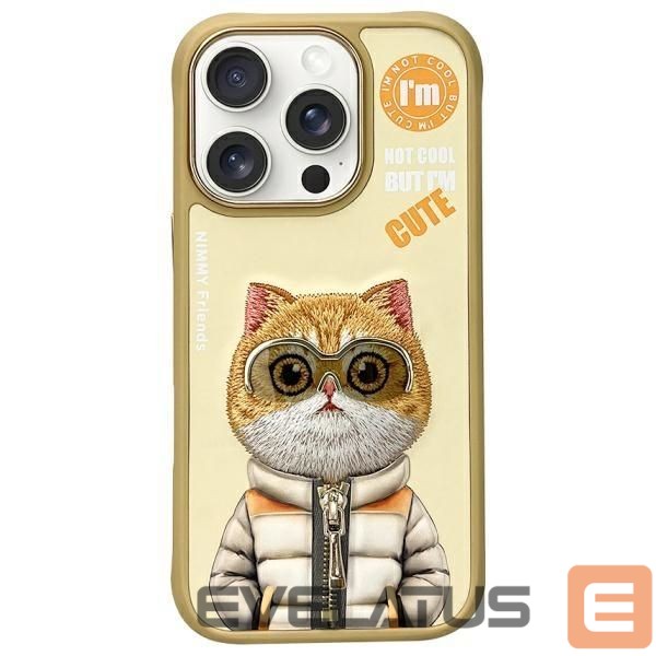 Muud kaubad Nimmy Nimmy Cool&Cute 2.0 Cat Case for iPhone 16 Pro - Green