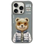 Muud kaubad Nimmy  Nimmy Cool&Cute 2.0 Bear Case for iPhone 16 Pro - Gray 