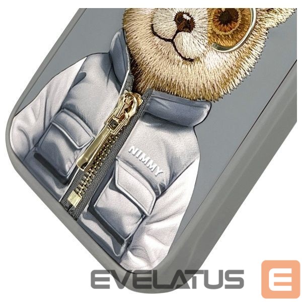 Other goods Nimmy Nimmy Cool&Cute 2.0 Bear Case for iPhone 16 Pro - Gray