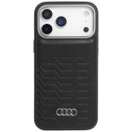 Citas preces Audi  Audi GT Synthetic Leather MagSafe case for iPhone 17 Pro - black 
