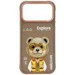 Citas preces Nimmy  Nimmy Cool&Cute 2.0 Bear Case for iPhone 17 Pro Max - Beige 