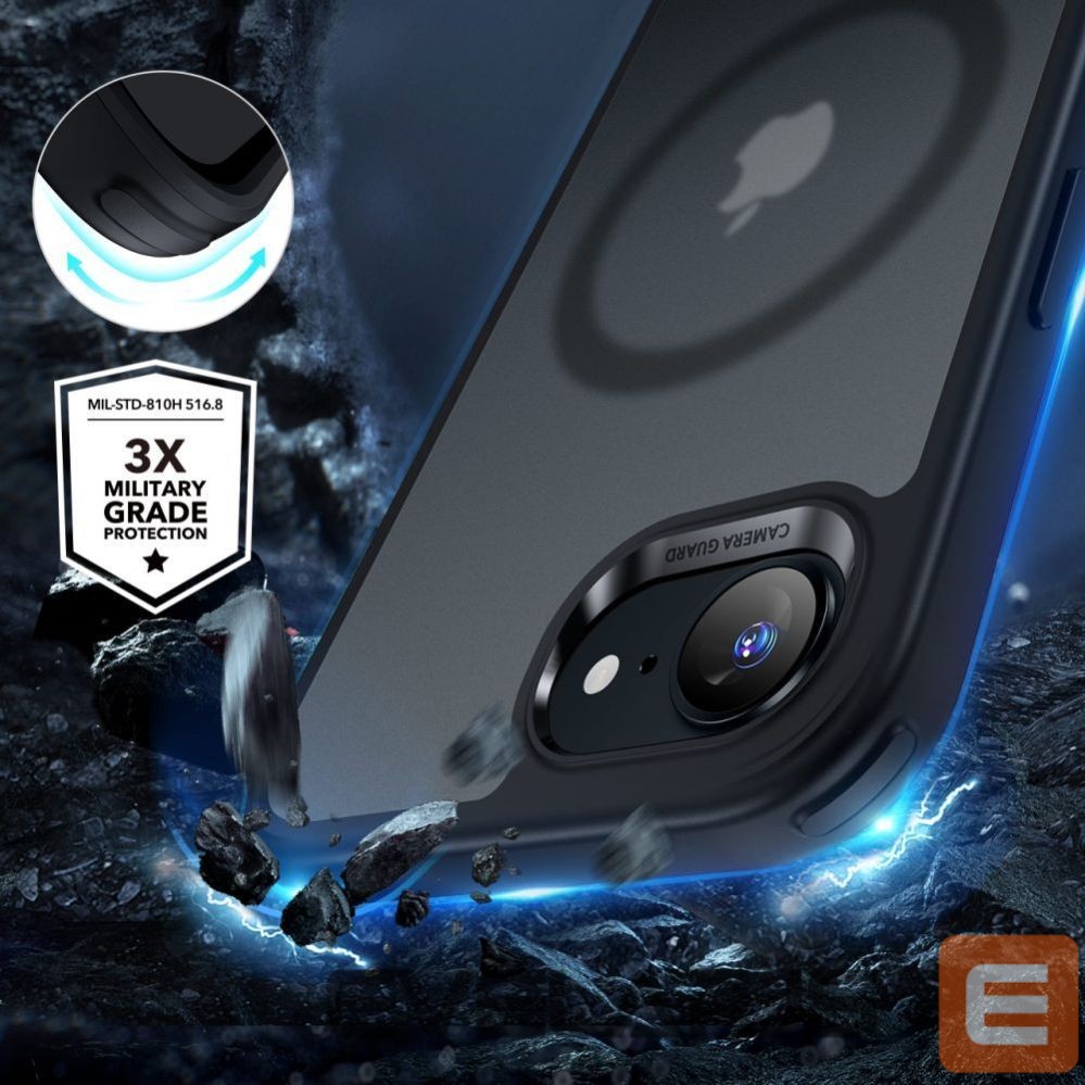 Other goods ESR ESR Classic Hybrid Halolock MagSafe case for iPhone 16e - black