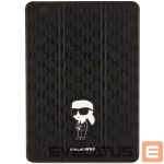 Другие товары Karl Lagerfeld  Karl Lagerfeld Saffiano Monogram Ikonik Case for iPad 10.2" 2019 (7th gen.) Folio Magnet Allover Cover - Black 