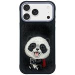 Kitos prekės Nimmy  Nimmy Big Eyed Pet 2.0 Panda Case for iPhone 17 Pro Max - Black 
