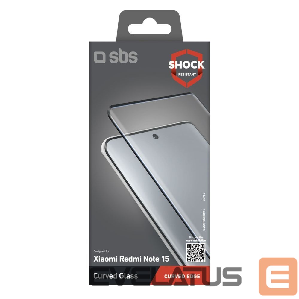 Muud kaubad SBS SBS Skinny Cover for Xiaomi Redmi Note 15 Pro 4G - Transparent