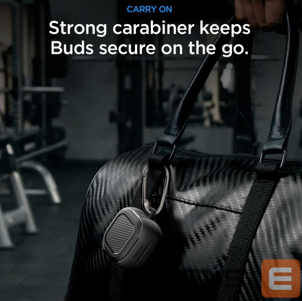 Other goods Spigen Spigen Rugged Armor Case for Samsung Galaxy Buds 4 / 4 Pro - Matte Black