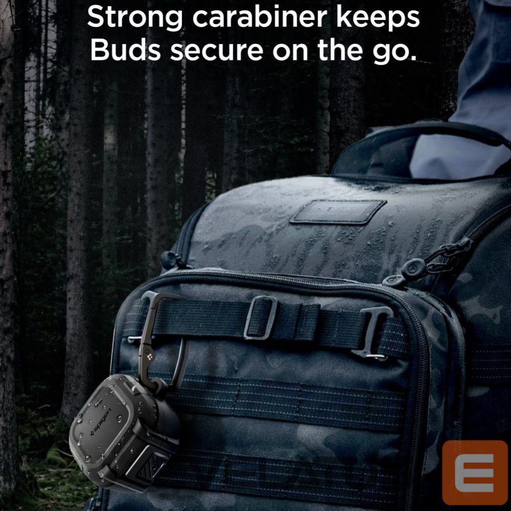 Other goods Spigen Spigen Lock Fit Case for Samsung Galaxy Buds 4 / 4 Pro - Matte Black