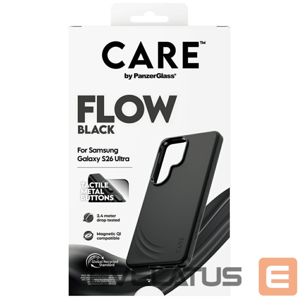 Other goods Panzer Glass CARE by PanzerGlass Flow Black Qi case for Samsung Galaxy S26 Ultra - black