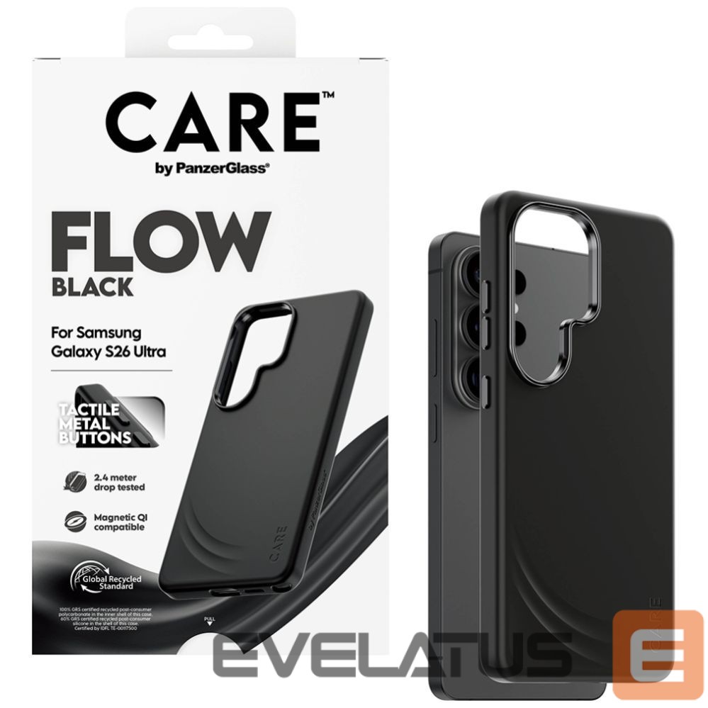 Other goods Panzer Glass CARE by PanzerGlass Flow Black Qi case for Samsung Galaxy S26 Ultra - black