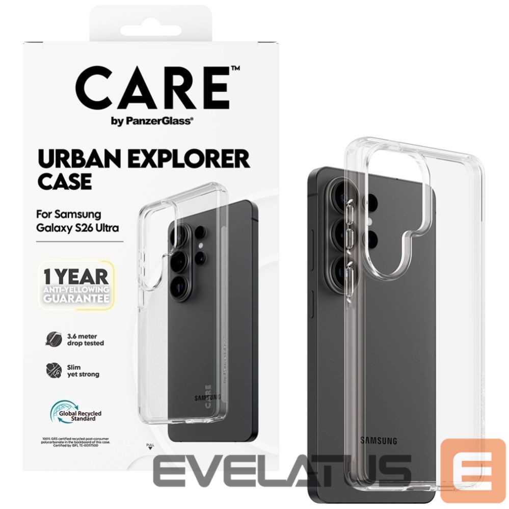 Other goods Panzer Glass CARE by PanzerGlass Urban Explorer Transparent Case for Samsung Galaxy S26 Ultra - transparent