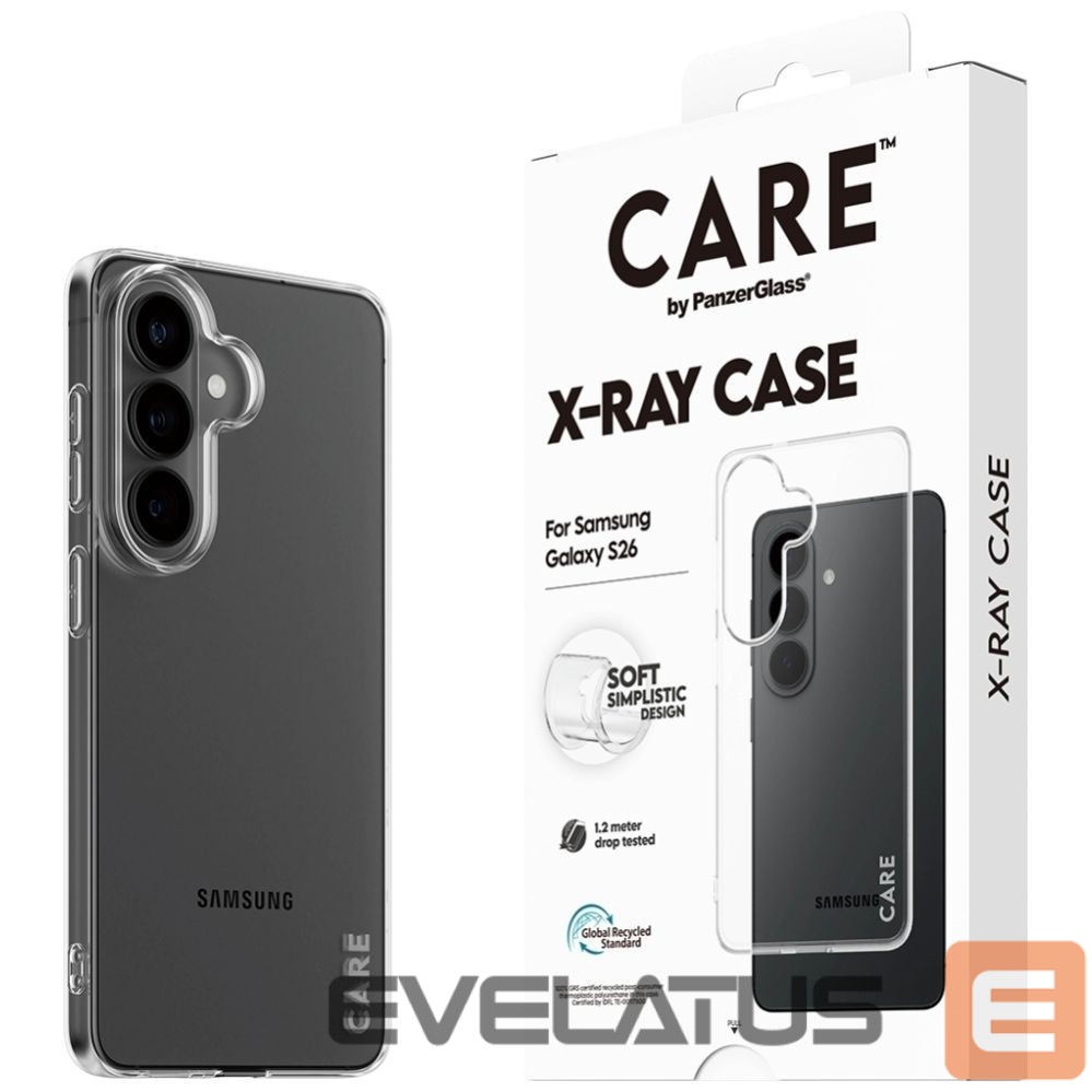 Muud kaubad Panzer Glass CARE by PanzerGlass X-Ray Case for Samsung Galaxy S26 - Transparent