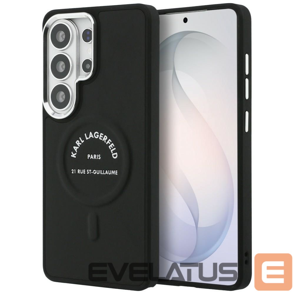 Other goods Karl Lagerfeld Karl Lagerfeld Embossed Ring RSG Logo MagSafe Case for Samsung Galaxy S26 Ultra - Black