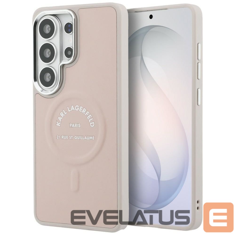 Other goods Karl Lagerfeld Karl Lagerfeld Embossed Ring RSG Logo MagSafe Case for Samsung Galaxy S26 Ultra - Pink