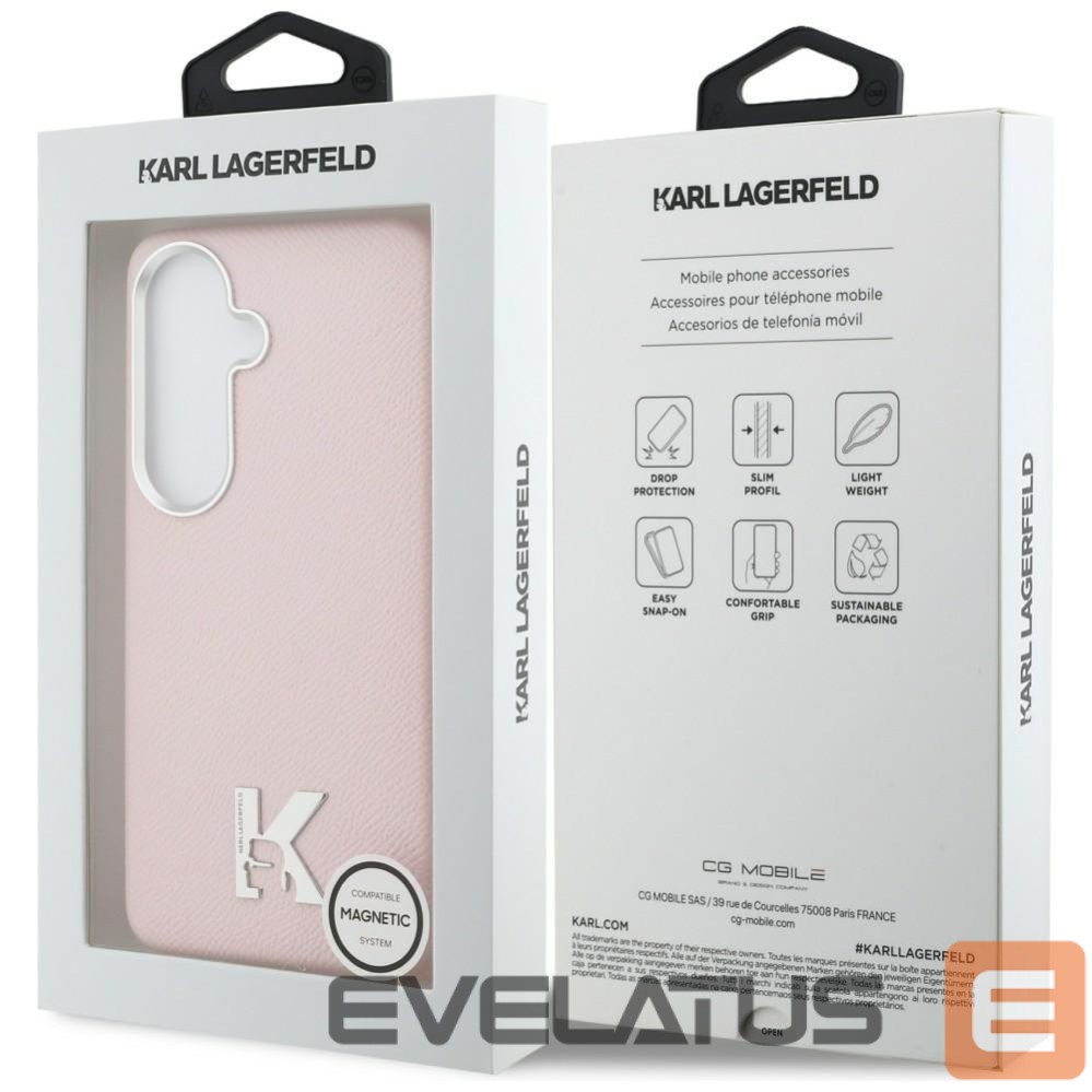 Other goods Karl Lagerfeld Karl Lagerfeld K Metal Logo MagSafe Case for Samsung Galaxy S26 - Pink
