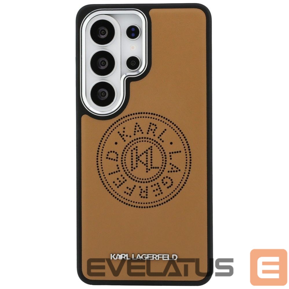 Other goods Karl Lagerfeld Karl Lagerfeld Perforated KL MagSafe Case for Samsung Galaxy S26 Ultra - Brown