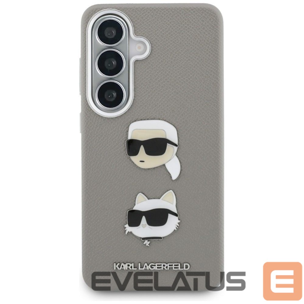 Other goods Karl Lagerfeld Karl Lagerfeld Saffiano Double Heads Metal case for Samsung Galaxy S26 - silver